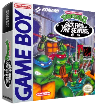 jeu Teenage Mutant Ninja Turtles II - Back from the Sewers